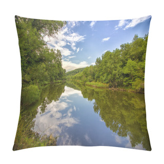 Personality Sunny Day On A Calm River  Pillow Covers