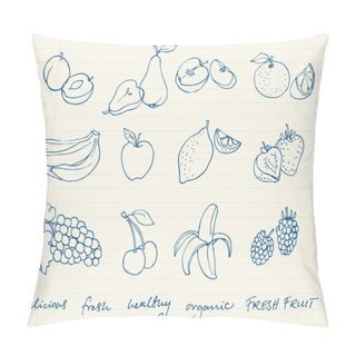 Personality  Set Of Fruit Pillow Covers