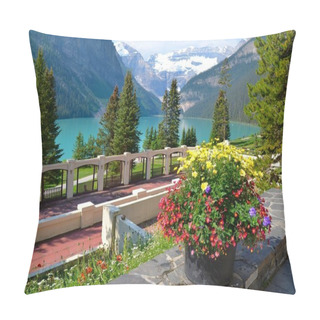 Personality  LAKE LOUISE , CANADA Pillow Covers