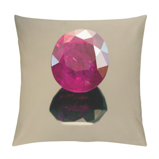 Personality  Natural Burmese Ruby With Inclusions Pillow Covers