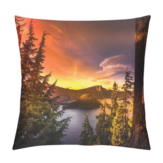 Personality  Crater Lake National Park Oregon Pillow Covers