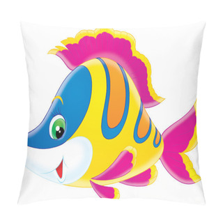 Personality  Colorful Fish Pillow Covers