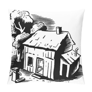 Personality  Little Shack Pillow Covers