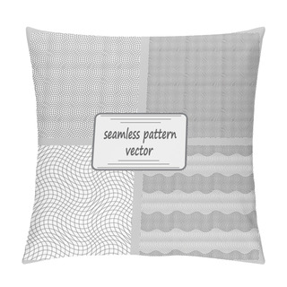 Personality  Monochrome Elegant Seamless Pattern Pillow Covers