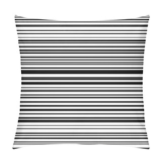 Personality  Random Horizontal Lines, Stripes Vector Pattern Background And Texture. Horizontal Streaks, Strips Backdrop Pillow Covers