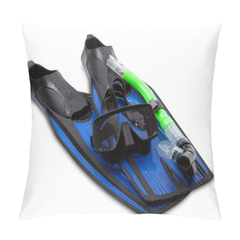 Personality  Mask, snorkel and flippers pillow covers