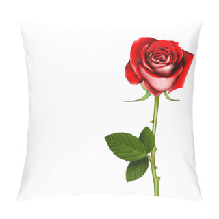 Personality  Red Rose, Vector Pillow Covers