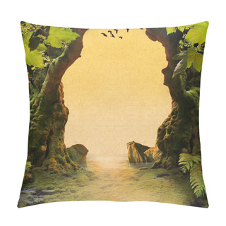 Personality  Romantic Forest View Pillow Covers