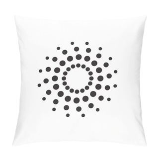 Personality  Halftone Dots Forms Pillow Covers