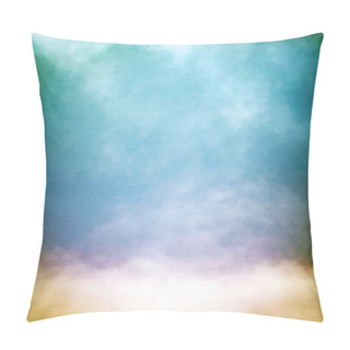 Personality  Multicolored Fog And Clouds Pillow Covers