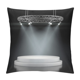 Personality  Empty Stage In Spot Lights Pillow Covers