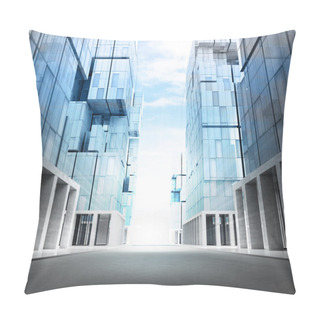 Personality  Empty New Modern Business City Pillow Covers
