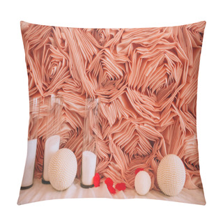 Personality  Event Decor In Salmon Color Pillow Covers