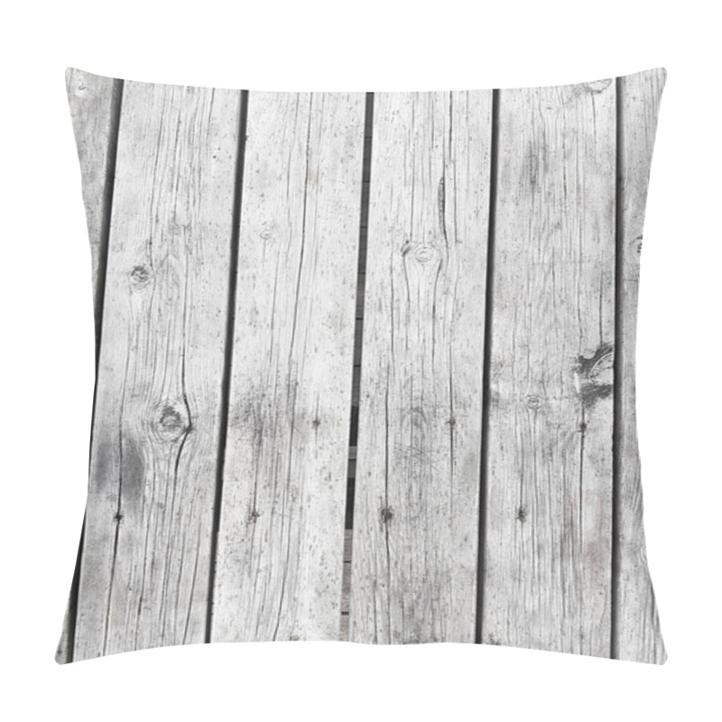 Personality  Photo of wooden gray background pillow covers