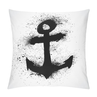 Personality  Grunge Anchor Pillow Covers
