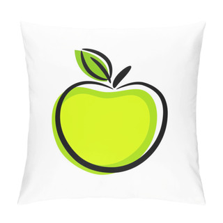 Personality  Green Apple Pillow Covers