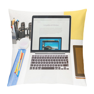 Personality  Apple Launches Apple Watch, MacBook Retina And Medical Research  Pillow Covers