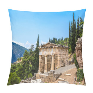 Personality  Athenian Treasury In Delphi Pillow Covers