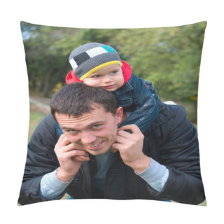 Personality  Father And Son Pillow Covers