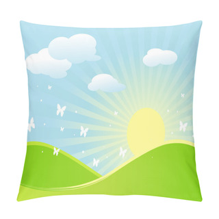 Personality  Spring Landscape Pillow Covers