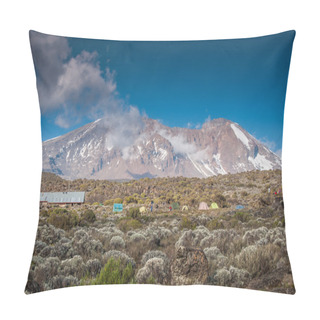 Personality  Shira Campsite, Kilimanjaro Pillow Covers