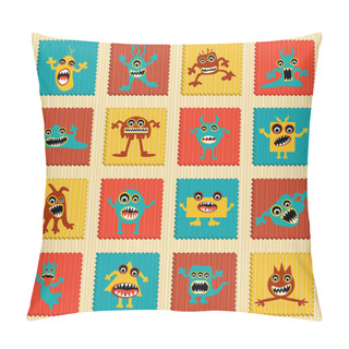 Personality  Alien And Monster Pillow Covers