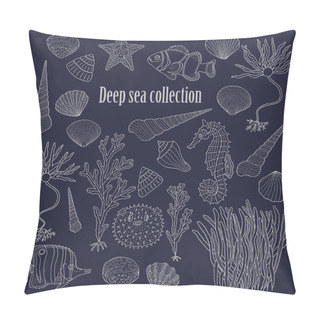 Personality  Sea Collection: Shells, Starfish Pillow Covers