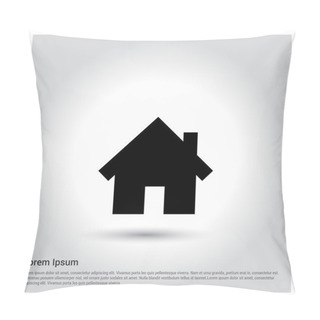 Personality  House Web Icon Pillow Covers