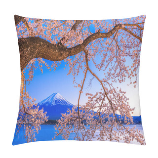 Personality  Mt. Fuji And Cherry Blossoms Pillow Covers
