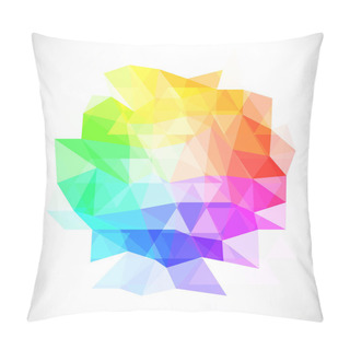Personality  Creative Color Wheel Pillow Covers
