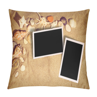 Personality  Pictures On The Beach Pillow Covers