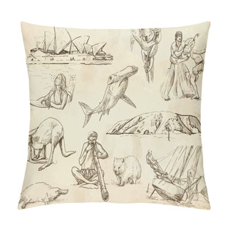 Personality  Australia And Oceania Pillow Covers