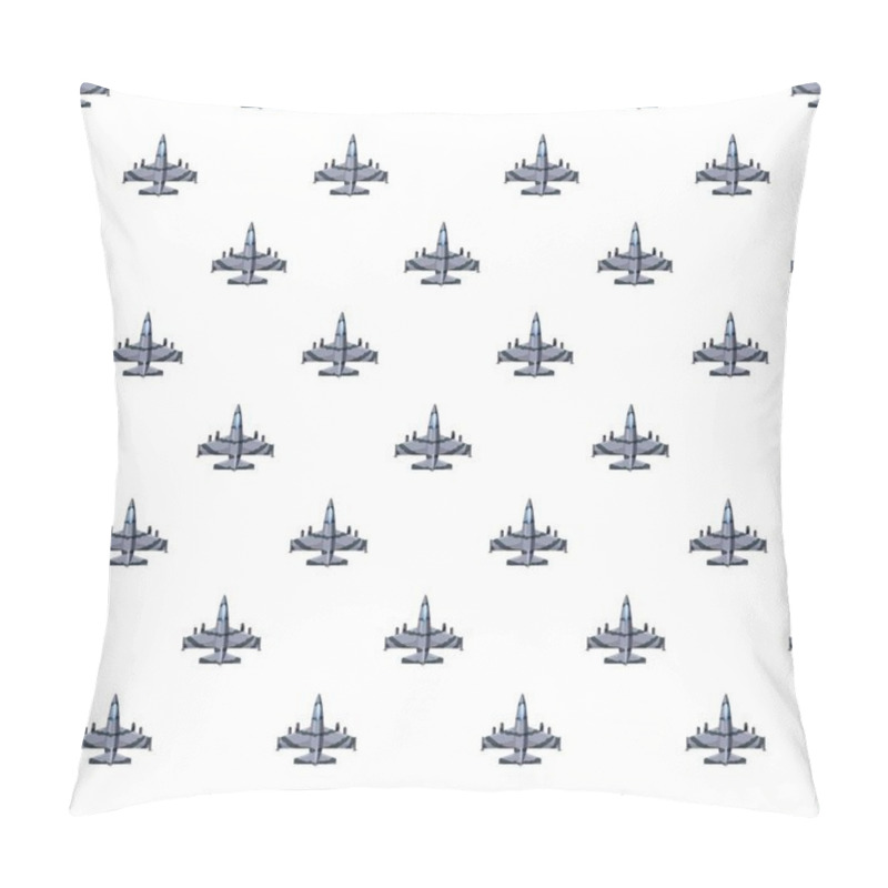 Personality  Military airplane pattern pillow covers