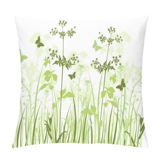 Personality  Meadow With Wildflowers Pillow Covers