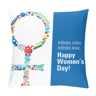 Personality  Infinite Roles. Infinite Love. Pillow Covers