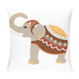 Personality  Indian Elephant Pillow Covers