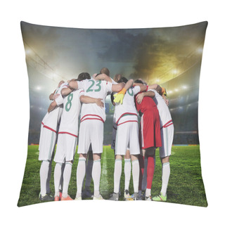 Personality  Stadium With Fans The Night Before The Match  Pillow Covers