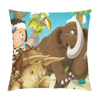 Personality  The Cavemen Pillow Covers