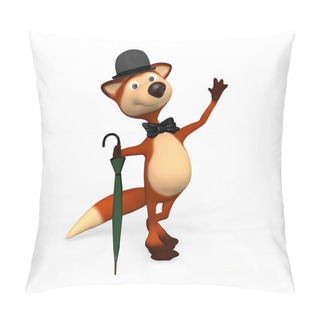 Personality  Fiery Foxes The Gentleman. Pillow Covers