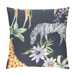 Personality  Tropical Wildlife Pattern Pillow Covers