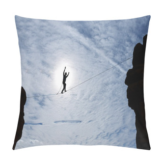 Personality  Highline Walker Silhouette Pillow Covers