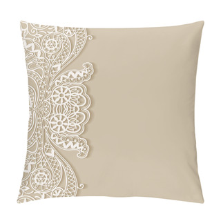Personality  Lace Invitation Card Pillow Covers