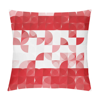 Personality  Vector Modern Geometrical Abstract Background. Pillow Covers