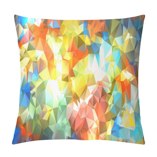 Personality  Vibrant Abstract Background Illustration Pillow Covers