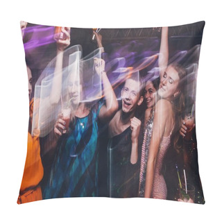 Personality  New Year Dance Party In Motion Pillow Covers