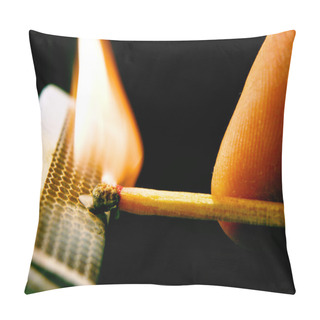 Personality  Striking A Match Pillow Covers