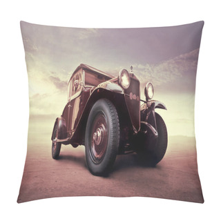 Personality  Vintage Car Pillow Covers