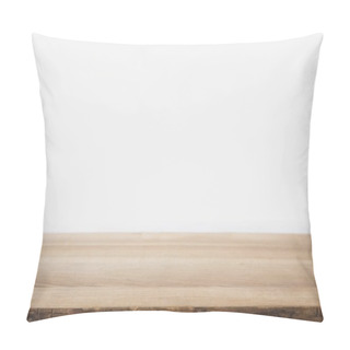 Personality  Brown Striped Table On White Wall  Pillow Covers