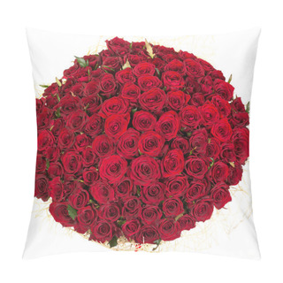 Personality  Bouquet Of Red Roses Pillow Covers