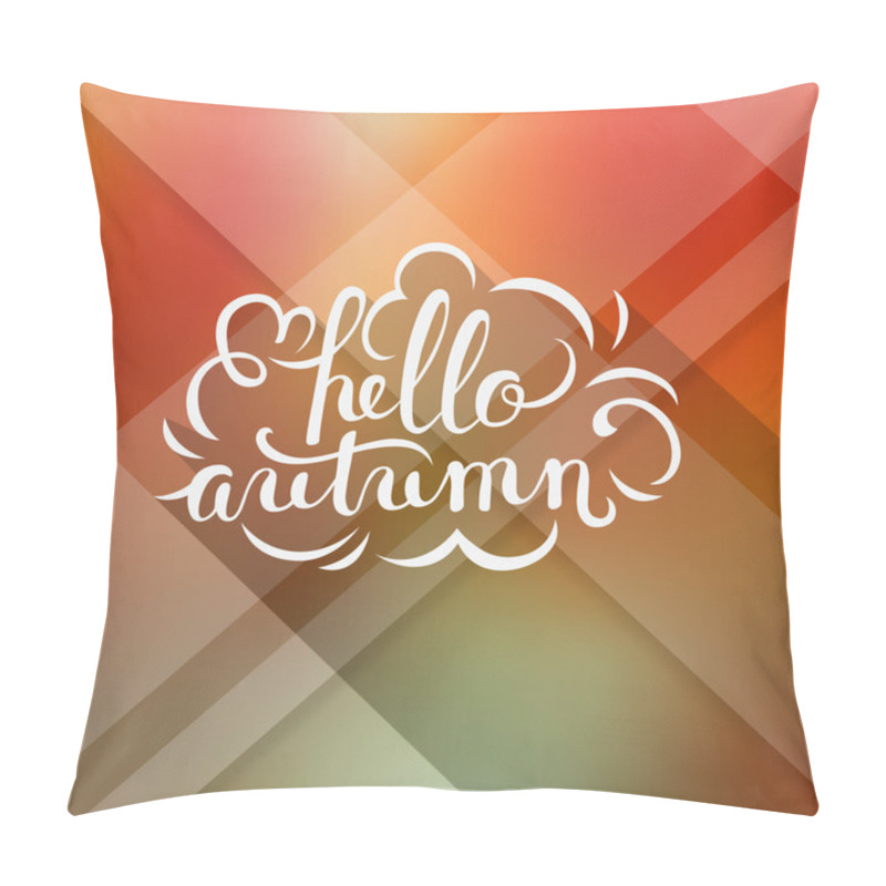 Personality  Autumn lettering pillow covers